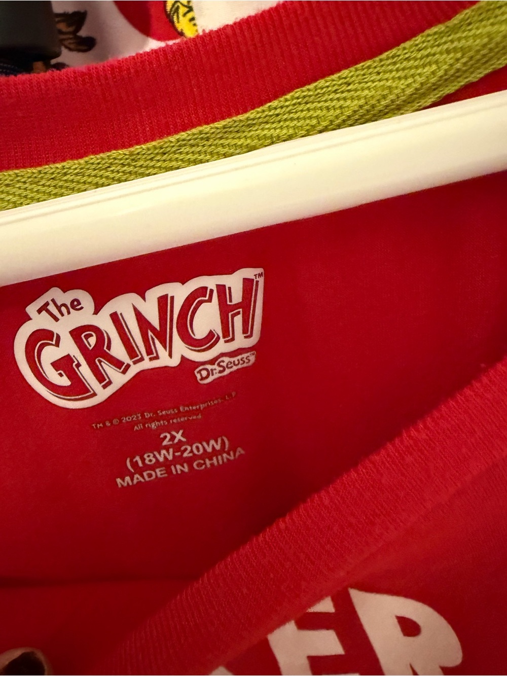 The Grinch Red Graphic Tee - The Grinch Logo